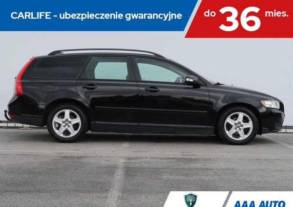 Volvo V50 cena 23700 przebieg: 189764, rok produkcji 2009 z Człuchów małe 211